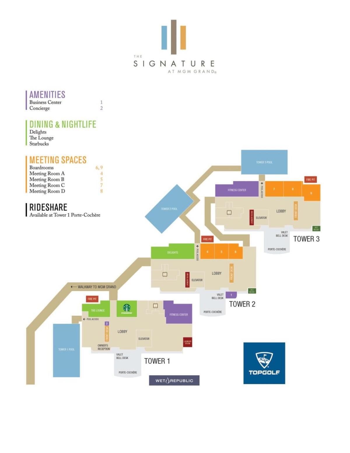 Mgm Signature-10-714 1Br Balcony Suite Accessible Las Vegas Bagian luar foto